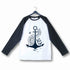 Travel Wanderlust Everybody needs Vitamin Sea Custom Printed Graphic Design Raglan T-Shirt for Women